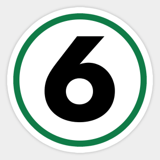 Billiard, Six Ball Sticker